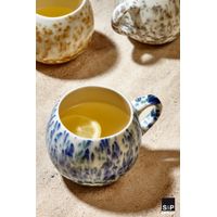 Mug chope Dotted bleu 43cl - Visuel 1